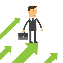 Searching for opportunities. Business concept vector