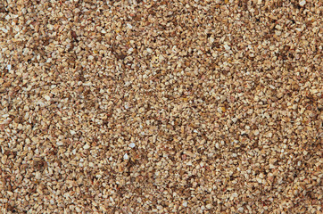 Background of corn filler for rodents