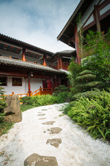 Fototapeta na wymiar traditional chinese building