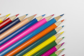 Crayons as background picture.