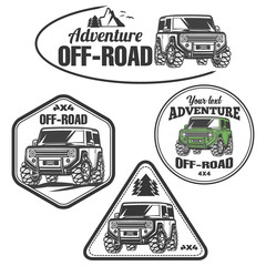car logo off-road 4x4 suv trophy truck © galimovma79