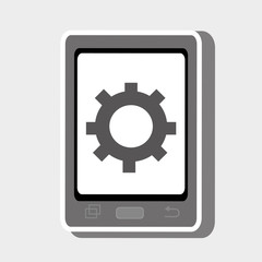 smartphone cellphone technology vector illustration eps 10