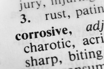 Obraz premium Corrosive