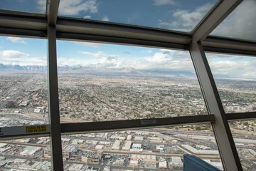 Rolgordijnen View of Las Vegas from the Stratosphere Hotel © st_matty