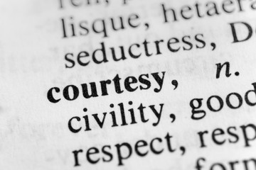 Courtesy