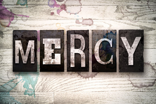 Mercy Concept Metal Letterpress Type