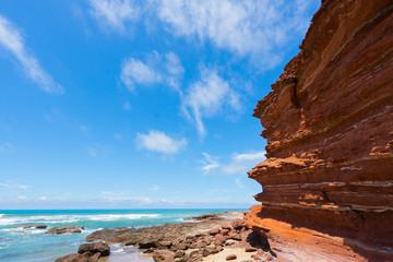 Legzira beach, Sidi Ifni, Souss-Massa-Draa, Morocco. Legzira one of the beautiful and famous beach in Morroco.