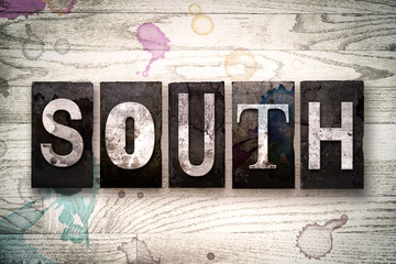 South Concept Metal Letterpress Type