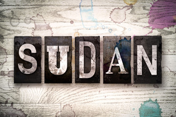 Sudan Concept Metal Letterpress Type