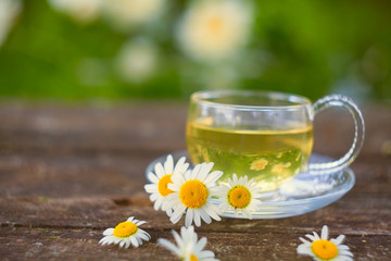 green tea in beautiful cup