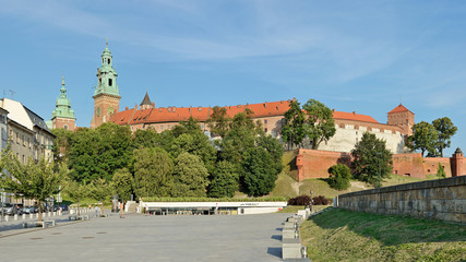 Wawel Royal Castle -Stitched Panorama