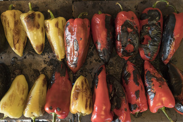 Roasted bell pepper