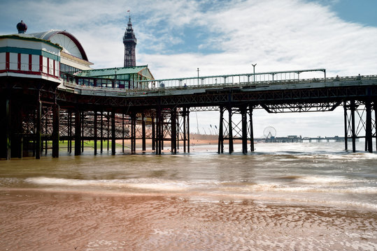 Seaside Piers of Blackpool