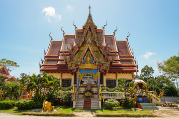 Buddhist Plai Laem temple at Samui island, Thailand