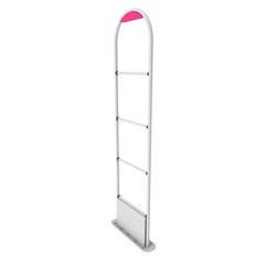 3D shoplifter scanner isolated on white