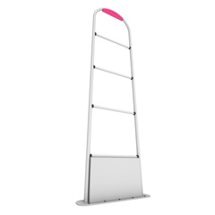 3D shoplifter scanner isolated on white