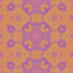 Kaleidoscopic low poly rhomb style vector mosaic background
