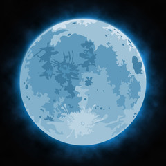 Image of the full moon