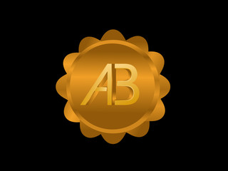 AB Initial Logo for your startup venture