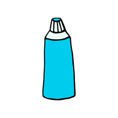 toothpaste icon isolated on white background