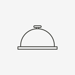 platter outline icon
