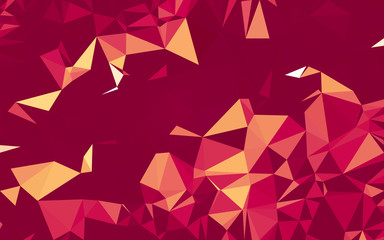 Abstract low poly background, geometry triangle