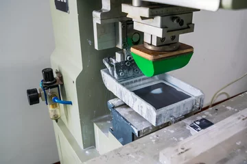 Foto auf Leinwand pad printing machine © pantor