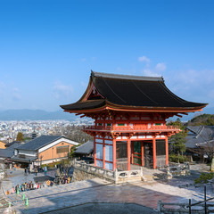 Naklejka premium Kiyomizu-dera Temple