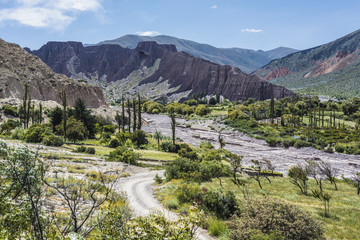 Fototapeta premium Cienaga, Quebrada de Humahuaca, Jujuy, Argentina.