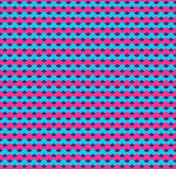 Pink and blue waves seamless background