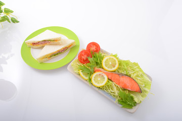 ヘルシーな朝食