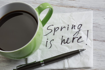 Spring is coming