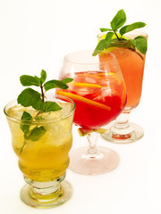Cocktails Collection - threesome: Canadian, Negroni, Mai Tai