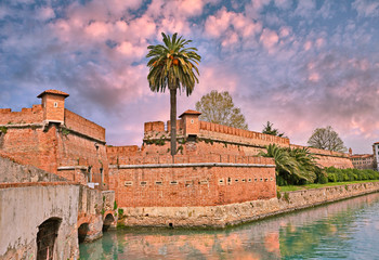 ancient fortress in Livorno (Leghorn), Tuscany, Italy