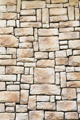 石積みの壁