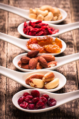 mix nuts seeds and dry fruits,healthy superfood,vegan food