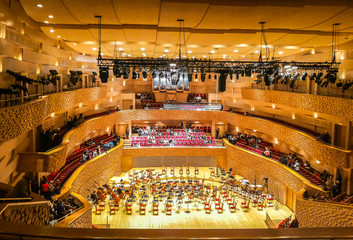 The Concert hall of the Mariinsky theatre, Saint-Petersburg, Russia © sforzza