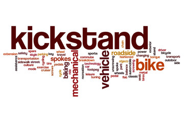 Kickstand word cloud