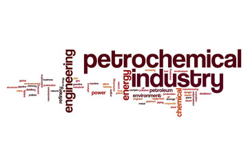 Petrochemical industry word cloud