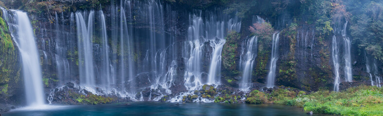 Fototapeta na wymiar Shiraito waterfall