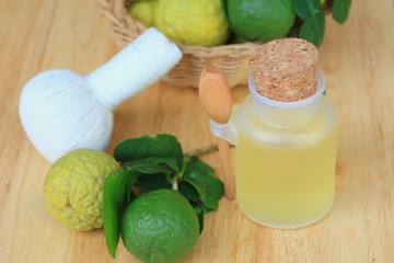 fresh kaffir lime oil