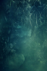 dark blue abstract cracks