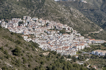 Fototapeta na wymiar Pueblos de la provincia de Málaga, Ojén