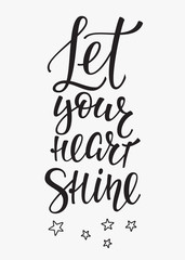 Family friendship love lettering typography