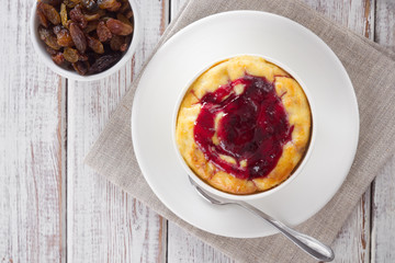 Cottage cheese casserole