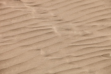 Waves in the sand