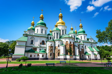 Fototapeta na wymiar St. Sophia Cathedral. Kiev Ukraine