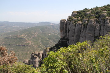 rochers de Montserrat