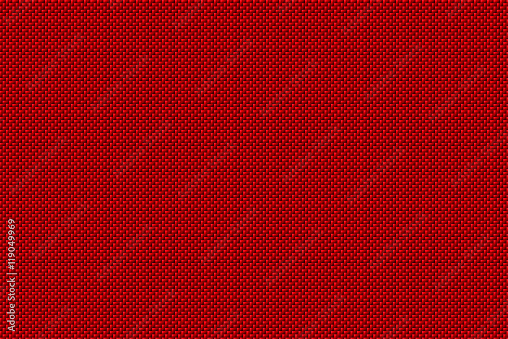 Wall mural red carbon fiber background and texture for material design.