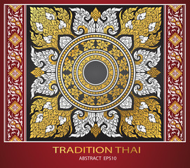 abstract thai tradition cover